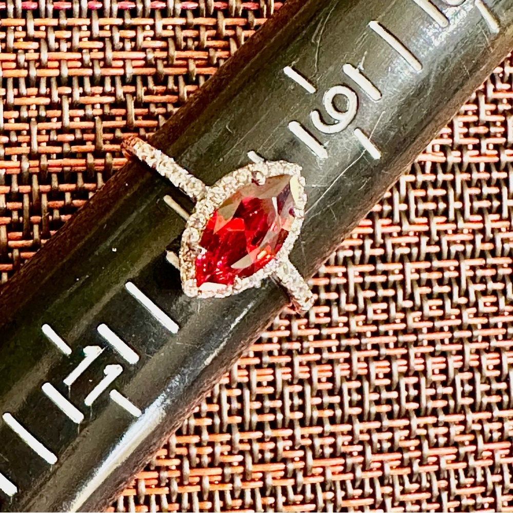 Fragrant Jewels Red Marquise Ring